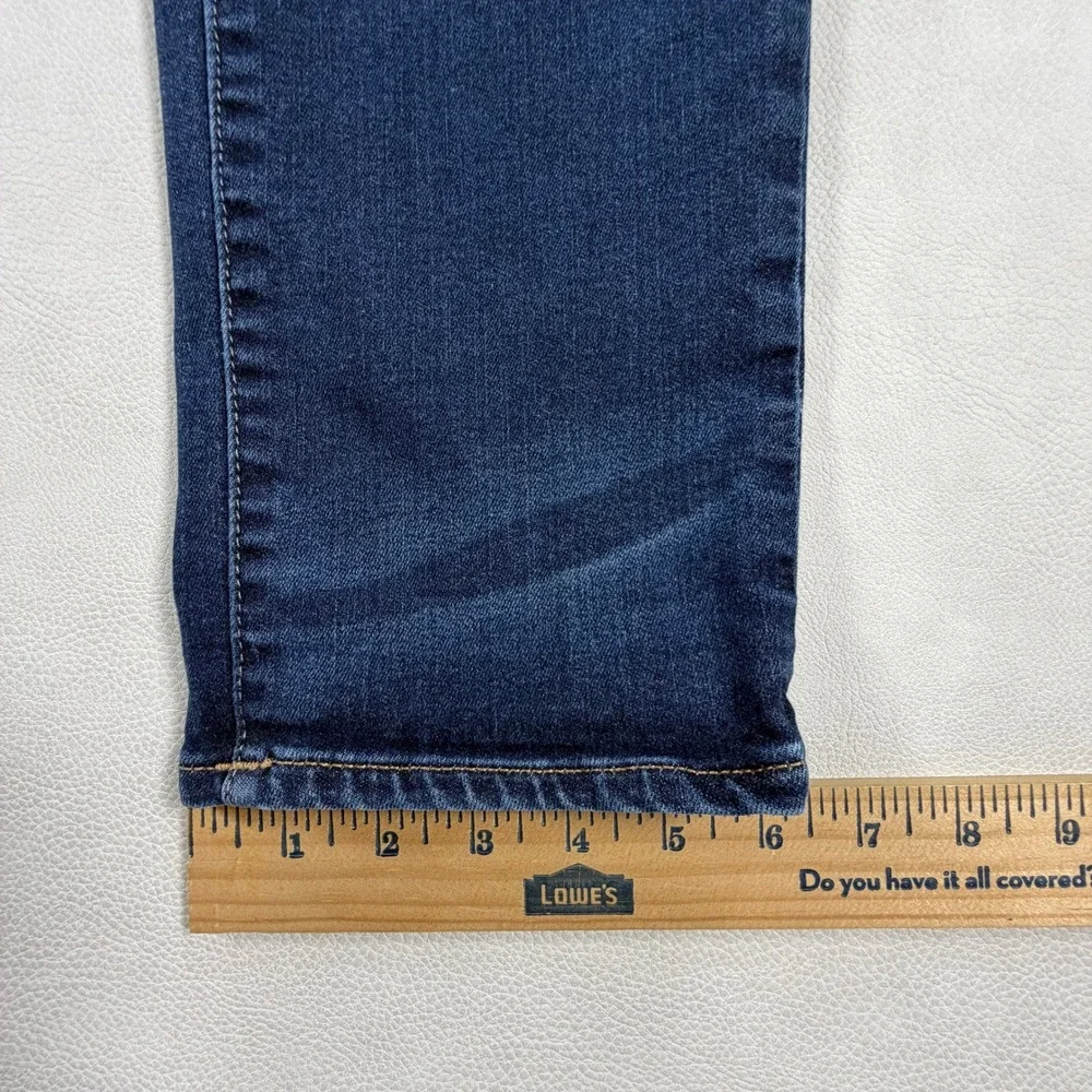 True Religion Rocco Relaxed Skinny Jeans Mens 33x32 Dark Wash Blue Stretch Denim